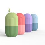 Silikon Welle Muster Eis Fach Form Gesichts Schönheit Massage Poren Schrumpfen Eiswürfel Form – Bild 3