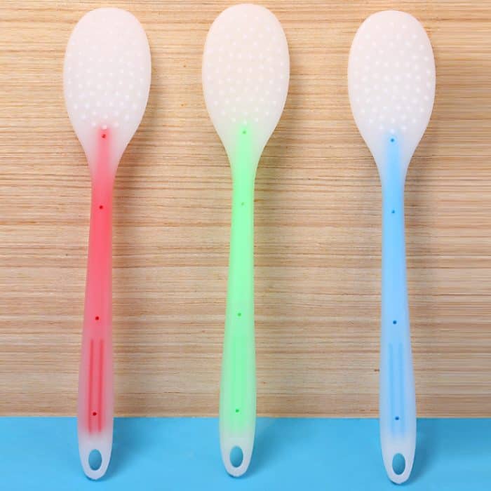 Meridian Punkte Gua Sha Klopfbrett Silikon Palm Massage Whacker, Blue 32cm, Pink 32cm, Green 32cm, Blue 38cm, Pink 38cm, Green 38cm – Bild 2