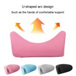 Auto U-förmiges Nackenkissen Weiche Kopfstütze Kinder Autositz Seitenschlafkissen – Bild 4