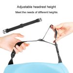 Auto U-förmiges Nackenkissen Weiche Kopfstütze Kinder Autositz Seitenschlafkissen – Bild 6