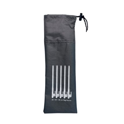 Boden Spike Lagerung Tasche Outdoor Camping Zubehör Tragbare Handheld Lagerung Tasche, S 20cm, M 30cm, L 40cm