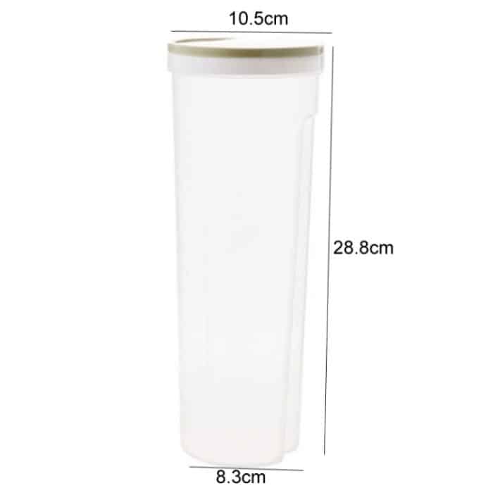 Küche Getreide Lagerung Jar Nudel Lagerung Box Kunststoff Getreide Lagerung Kanister – Bild 3