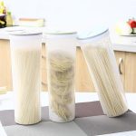Küche Getreide Lagerung Jar Nudel Lagerung Box Kunststoff Getreide Lagerung Kanister – Bild 4