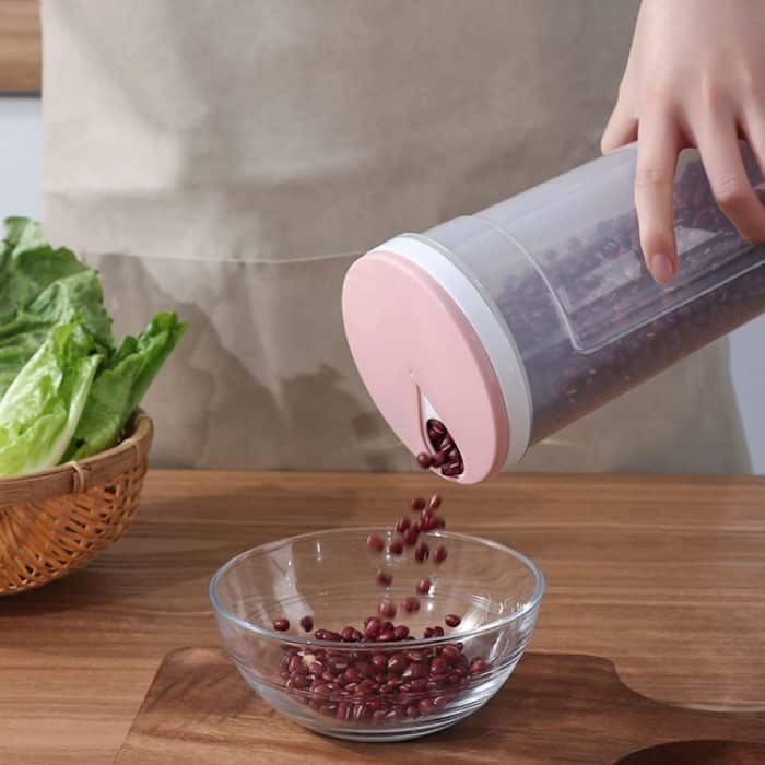 Küche Getreide Lagerung Jar Nudel Lagerung Box Kunststoff Getreide Lagerung Kanister – Bild 10