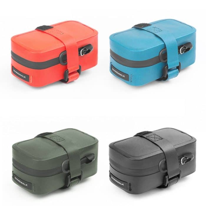 Rhinowalk RK5200 0,39 l Fahrrad-Leichtgewicht-wasserdichte Hecktasche Outdoor-Radfahren TPU-Satteltasche – Bild 2