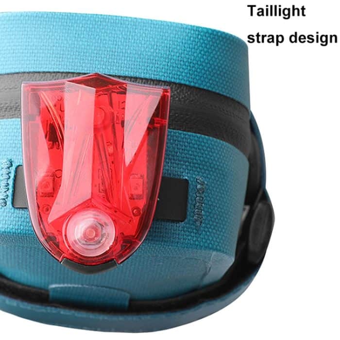 Rhinowalk RK5200 0,39 l Fahrrad-Leichtgewicht-wasserdichte Hecktasche Outdoor-Radfahren TPU-Satteltasche – Bild 6