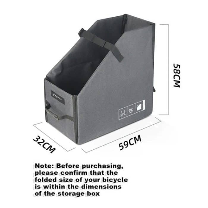 Rhinowalk RK70 Für Brompton 14-zoll Klapp Fahrrad Lagerung Box Auto Kofferraum Tasche, RK70 – Bild 3