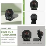 2 In 1 Auto Kompass Mit Neigungsmesser Faltbare Hochpräzise Führungskugel, LC452 – Bild 3