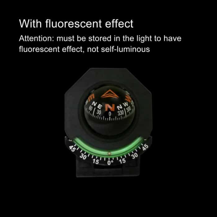 2 In 1 Auto Kompass Mit Neigungsmesser Faltbare Hochpräzise Führungskugel, LC452 – Bild 5