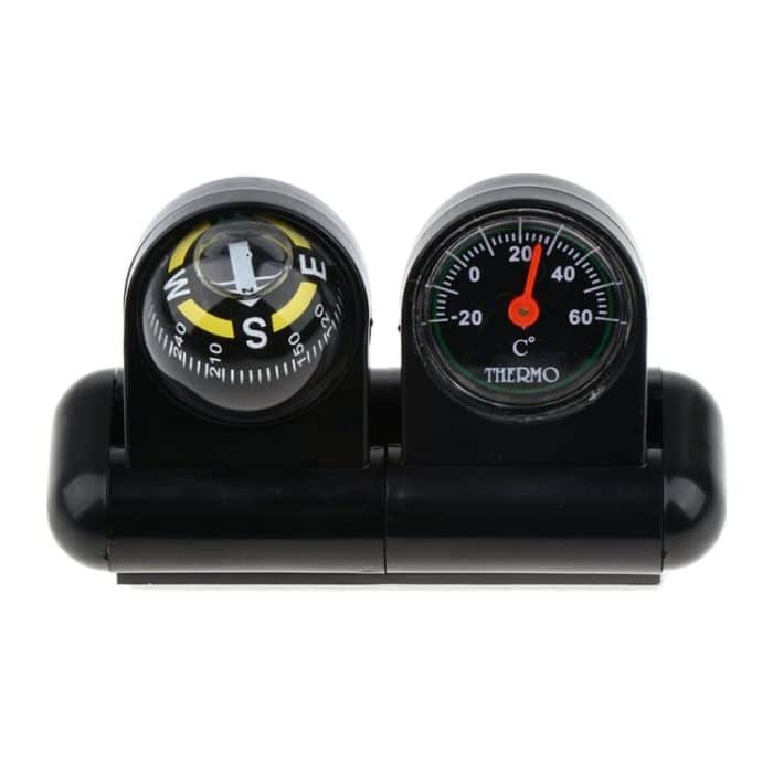 2 In 1 Auto Guide Ball Thermometer Einstellbare Winkel Kompass, LC285 – Bild 2