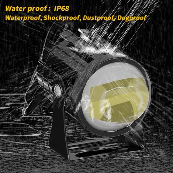 1 paar 12V-85V Motorrad Scheinwerfer Dual-farbe Automotive LED Arbeits Scheinwerfer, Yellow + White Light Without Flashing, Yellow + White Light With Flashing, White + White Light Without Flashing, White + White Light With Flashing – Bild 7