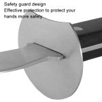 Austern-Jakobsmuschel-Werkzeug aus Edelstahl zum Öffnen von Küchenschalen, Knife+Wooden Stand – Bild 6