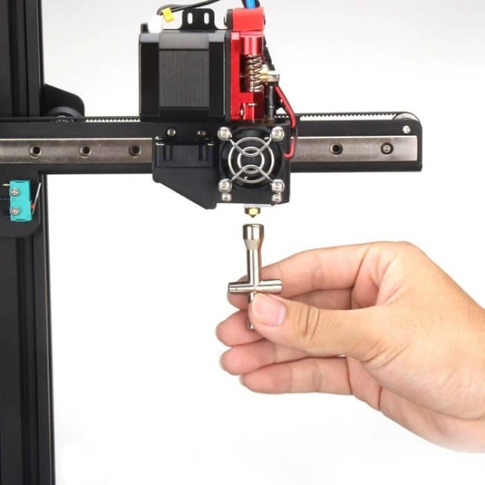 3D-Drucker-Kreuzschlüssel, Mini-Buchse, M2/M2.5/M3/M4, Schraubenmutter-Werkzeug, 2pcs – Bild 5