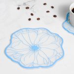 Einfache Wärmeisolierung, Verbrühungsschutz, rutschfest, ölbeständig, leicht zu reinigender Schüssel-Untersetzer., 19cm, 15cm