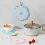 Einfache Wärmeisolierung, Verbrühungsschutz, rutschfest, ölbeständig, leicht zu reinigender Schüssel-Untersetzer., 19cm, 15cm – Bild 11