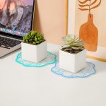 Einfache Wärmeisolierung, Verbrühungsschutz, rutschfest, ölbeständig, leicht zu reinigender Schüssel-Untersetzer., 19cm, 15cm – Bild 12