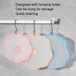 Einfache Wärmeisolierung, Verbrühungsschutz, rutschfest, ölbeständig, leicht zu reinigender Schüssel-Untersetzer., 19cm, 15cm – Bild 5