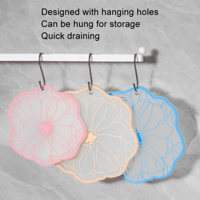 Einfache Wärmeisolierung, Verbrühungsschutz, rutschfest, ölbeständig, leicht zu reinigender Schüssel-Untersetzer., 19cm, 15cm – Bild 5