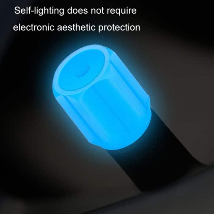 5er-Pack leuchtende Auto-/Motorrad-Reifenventile, Green, Yellow, Blue, Pink, Red, Orange – Bild 6