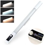 Wiederaufladbares LED-Nachtlicht mit Bewegungsmelder unter dem Schrank mit digitaler Anzeige, 1200mAH, 2000mAH