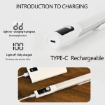 Wiederaufladbares LED-Nachtlicht mit Bewegungsmelder unter dem Schrank mit digitaler Anzeige, 1200mAH, 2000mAH – Bild 7