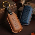 Für Honda NS125LA/Lead125/PCX160/Forza 350 Hallmo Motorrad-Schlüsseletui, 2 Keys Brown, 2 Keys Blue, 2 Keys Black, 3 Keys Brown, 3 Keys Blue, 3 Keys Black – Bild 5