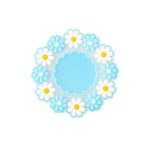 Hochtemperaturbeständige Daisy-Untersetzer für den Haushalt, Isoliermatte für Küchentische, Pink Small, Blue Small, Pink Medium, Blue Medium, Pink Large, Blue Large