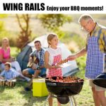 304 Edelstahl Outdoor Grill Huhn Flügel Gabel Grill BBQ Grill Werkzeuge, 1pcs – Bild 9