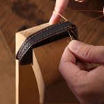 Für koreanische Hyundai Hallmo Auto handgefertigte Schlüsseltasche, 5 Keys Brown, 5 Keys Blue, 5 Keys Black, 7 Keys Brown, 7 Keys Blue, 7 Keys Black – Bild 3