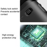 JisuLife Hochgeschwindigkeits-Handventilator, kleiner tragbarer Mini-Ventilator, wiederaufladbar über USB, elektrischer Ventilator zur Desktop-Kühlung, 3600mAh, 5000mAh – Bild 10