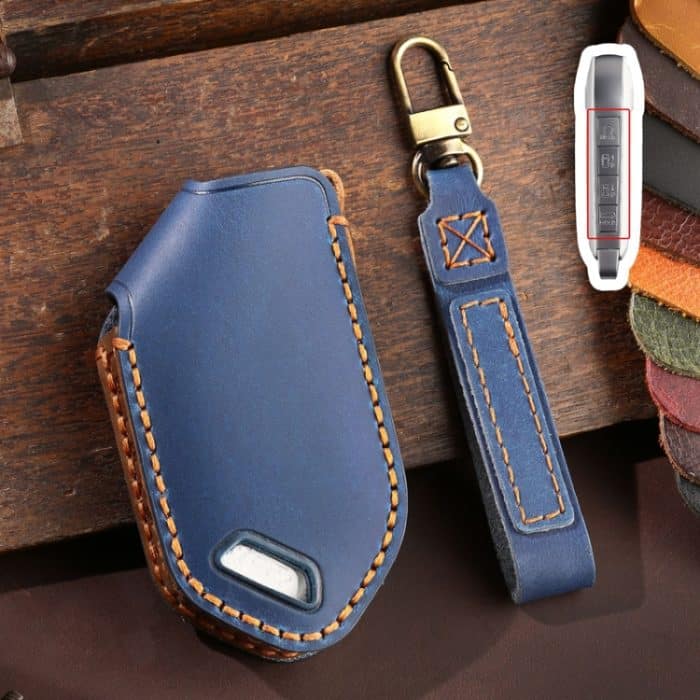 Für Kia 2024 Hallmo Autoschlüssel Schutzhülle, 8 Keys Blue, 8 Keys Black – Bild 1