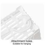 Haushalt Badezimmer Hängen Entwässerung Aufhänger Küche Multifunktionale Stapelbar Korb – Bild 4