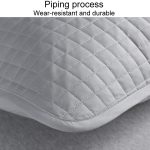 1 Paar schweiß- und schmutzisolierende Kissenbezüge aus Baumwolle für den Haushalt, 48cm x 74cm – Bild 4