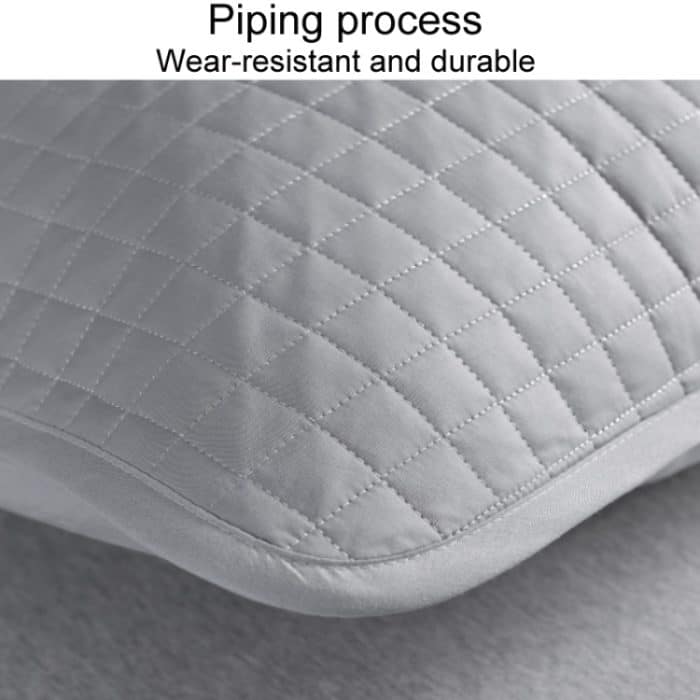 1 Paar schweiß- und schmutzisolierende Kissenbezüge aus Baumwolle für den Haushalt, 48cm x 74cm – Bild 4