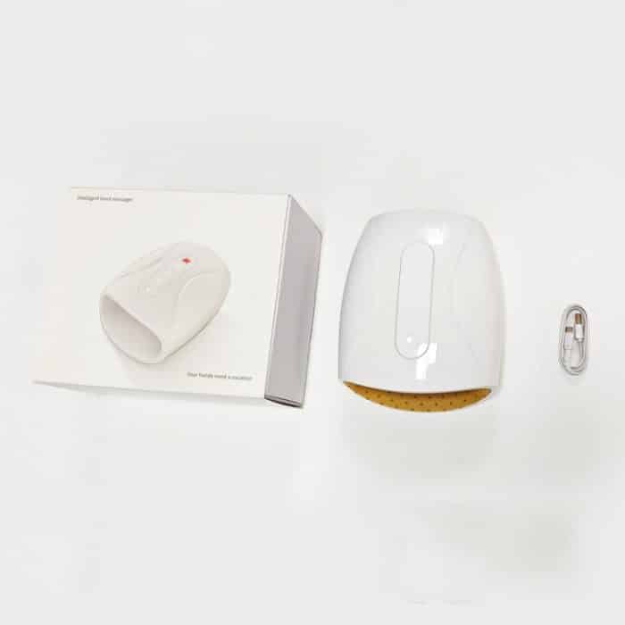 Elektrisches Handmassagegerät mit Wärme, 3 Intensitätsstufen, konvexe Punktmassage – Bild 9