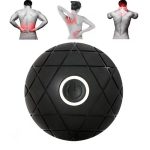 3D vibrierender Yoga-Ball, Muskelentspannung, Massage, Fitness-Ball, wiederaufladbarer, handgehaltener Silikon-Massageball