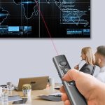 B2 2,4 GHz Dual-Modus Konferenz PPT Drahtlose Seite Umblättern Stift Multimedia Infrarot Laser Pointer, B2 (Black), B2 (White), B2 (Pink) – Bild 13