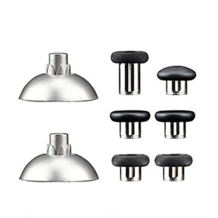 Gamepad Metallknöpfe Pilzkopf Magnetfuß Kreuztasten Zubehörset, For PS4 Joystick 8pcs /Set, For PS4 20pcs /Set, For PS4 Cross Key 3pcs /Set