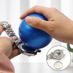 Rotierender Uhrenöffner für die hintere Abdeckung, gummierte Kugel, Uhrenreparaturwerkzeug – Bild 6