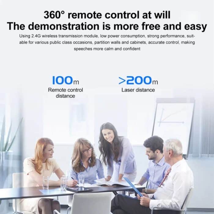 B1 Multimedia Infrarot Laserpointer Lehre Business Wireless PPT Seite Umblättern Stift, B1 (Black), B1 (White), B1 (Pink) – Bild 7