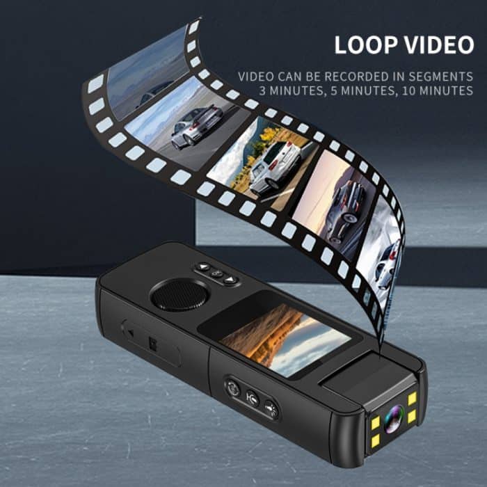 Tragbare Outdoor-Sport-Recorder-Kamera mit hochauflösender Nachtsicht – Bild 9