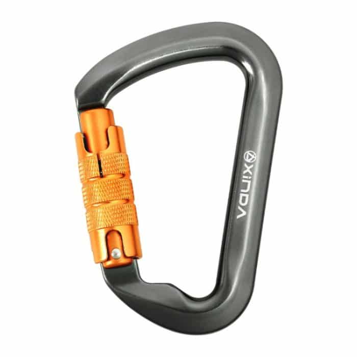 XINDA XD-8128 Outdoor-Klettern Lasttragende Karabiner-Überlebenskits, Automatic-Gray, Automatic-Black, Threaded-Gray, Threaded-Black, Threaded-Orange – Bild 1