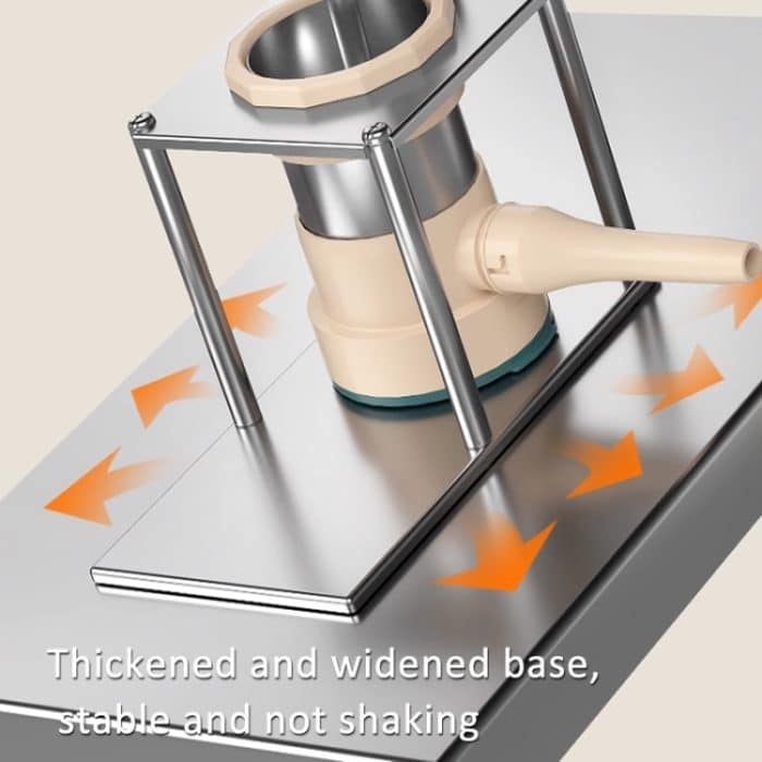 Hebelpresse Wurstmaschine Vertikal Schnelles manuelles Wurstfüllwerkzeug, With 5 Nozzles – Bild 8