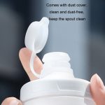 WEST BIKING 620ML Fahrrad Wasserflasche Tragbare Outdoor Radfahren Wasserbecher, Yellow Green Gradient, Black Green Gradient, Black Red Gradient, Orange Purple Gradient, White Blue Gradient – Bild 6