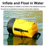 XINDA XD-BAG19 IPX7 wasserdichte Outdoor Stream Tracing Rucksack Tauchtasche, Yellow-16L, Yellow-26L, Yellow-36L, Blue-16L, Blue-26L – Bild 4