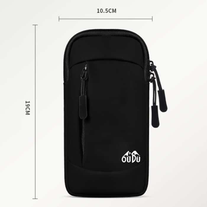 OUDU Laufen Outdoor Handy Arm Tasche Unisex Sport Tragbare Handy Tasche – Bild 3