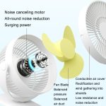 JisuLife FA29A Clip-Desktop-Mini-Ventilator, tragbarer, wiederaufladbarer USB-Ventilator – Bild 6