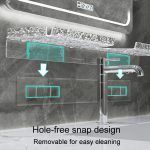 Punch-Free Badezimmer Wasserhahn Regal Hause Badezimmer Eitelkeit Lagerung Stand, 50 x 11cm – Bild 11