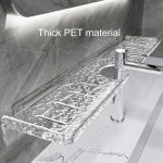 Punch-Free Badezimmer Wasserhahn Regal Hause Badezimmer Eitelkeit Lagerung Stand, 50 x 11cm – Bild 7