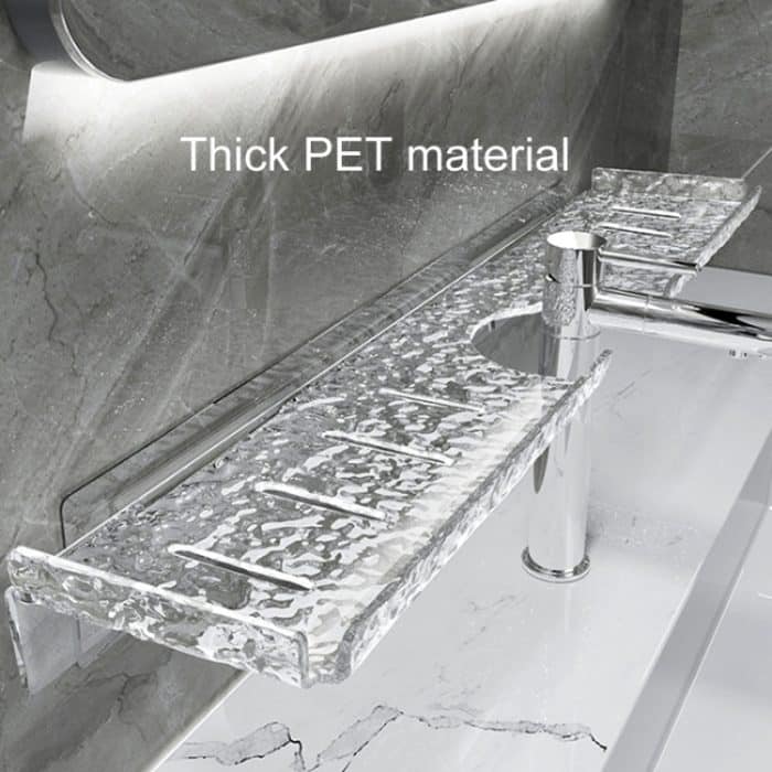 Punch-Free Badezimmer Wasserhahn Regal Hause Badezimmer Eitelkeit Lagerung Stand, 50 x 11cm – Bild 7